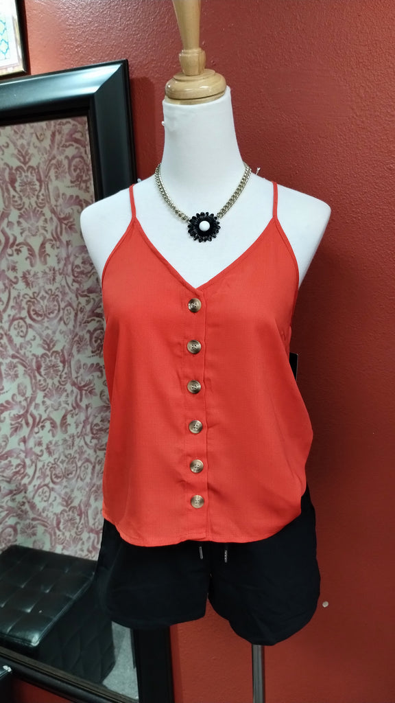 Coral Dressy Top