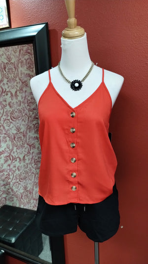 Coral Dressy Top